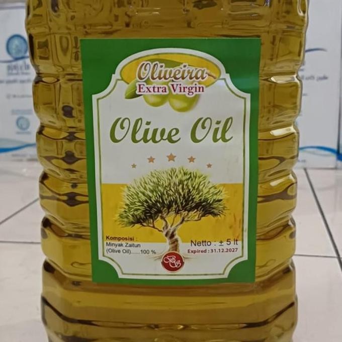 

Terlaris Minyak Zaitun Extra Virgin 5 Liter | Extra Virgin Olive Oil 100% Ready Stok