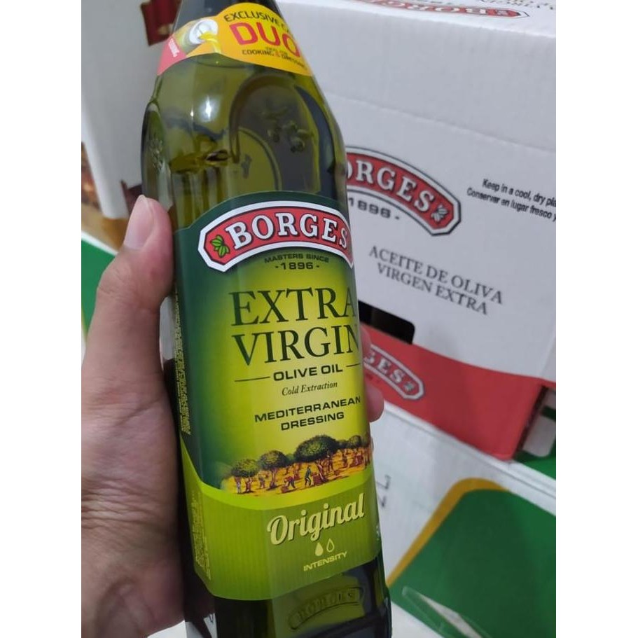 

Terlaris Minyak Zaitun Borges 500 Ml Asli | Extra Virgin Olive Oil Ready Stok