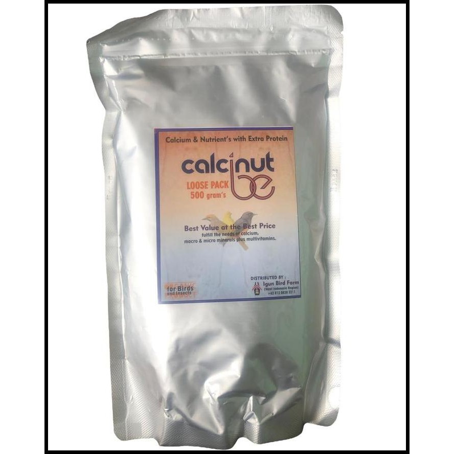 CALCINUT BE BURUNG 550GR KALSIUM BURUNG