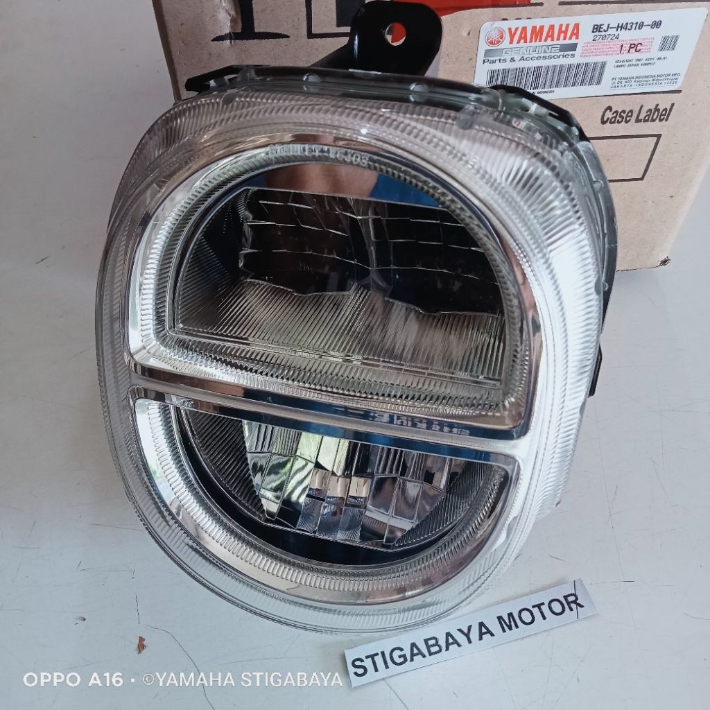 lampu depan FAZZIO original headlamp depan Yamaha fazzio original
