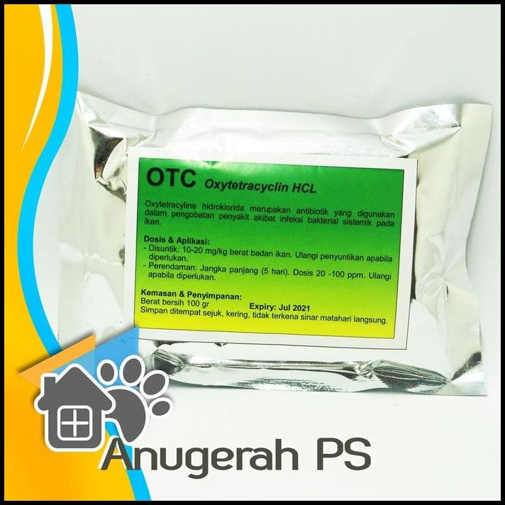 Obat Antibiotik Ikan Oxytetracyclin OTC