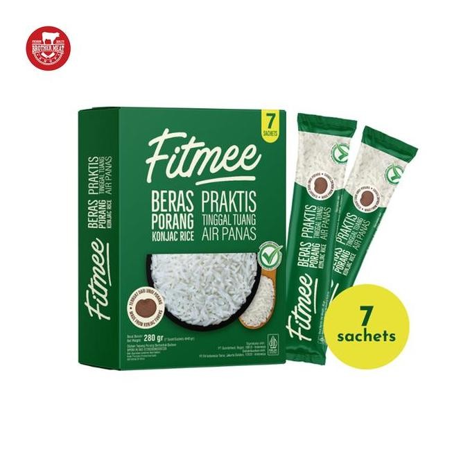 

Fitmee Beras Porang Shirataki 280gr isi 7 Sachet - Brothermeatshop MS