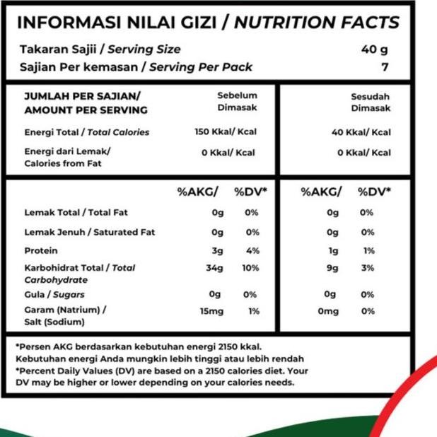 

Fitmee Beras Porang Instan / Beras Rendah Kalori Rendah Gula / Shirataki Rice Gluten Free MS