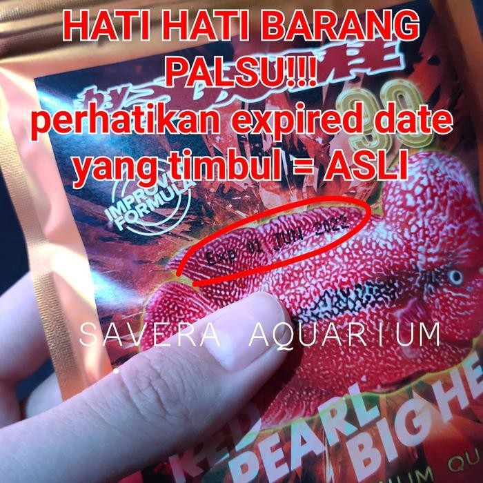 99 Makanan Lohan 50 Gr / Pelet Ikan Louhan / Dome / Original Thailand