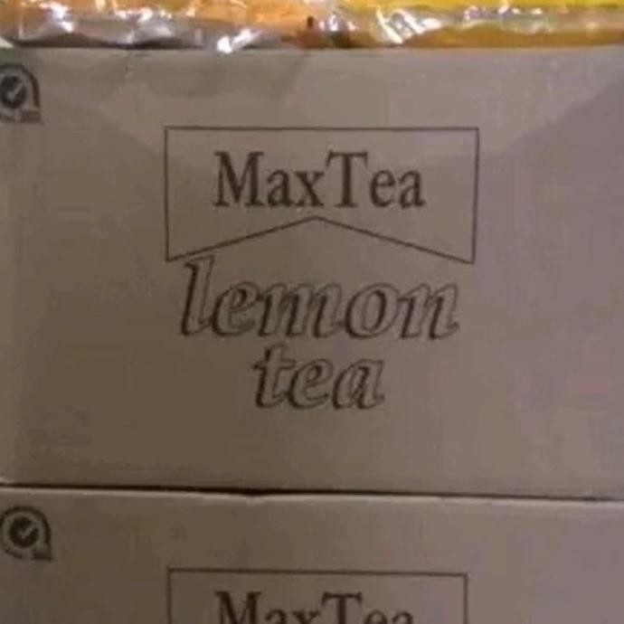 

Parling Laris! Maxtea Lemon Tea / Max Tea Isi 12 Pack