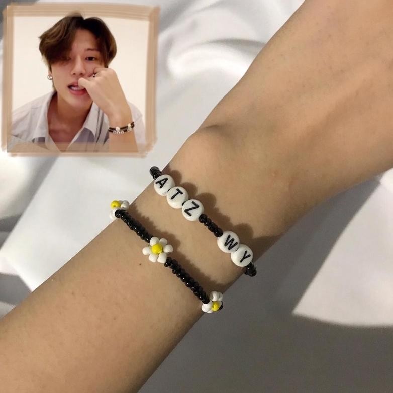 (1 SET) ATEEZ Wooyoung bracelet / Gelang Wooyoung Ateez (FREE CINCIN)