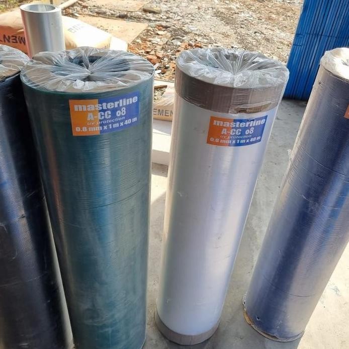 Fiber Plastik Penutup Pagar 0.8mm Master Line 1 roll murah