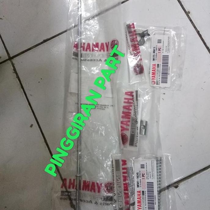 baru Tiang kawat rem belakang Jupiter MX old komplit original