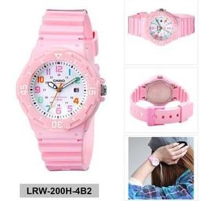 new  Jam tangan wanita casio Analog Lrw-200h-4b2vdf casio original lrw-200h-4b2 jam tangan anak anak