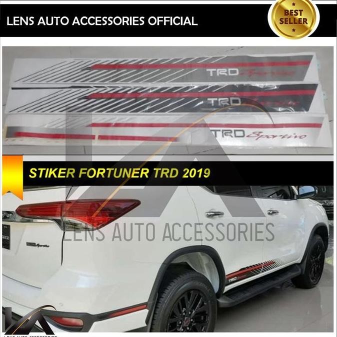 ready Stiker Fortuner trd 2019