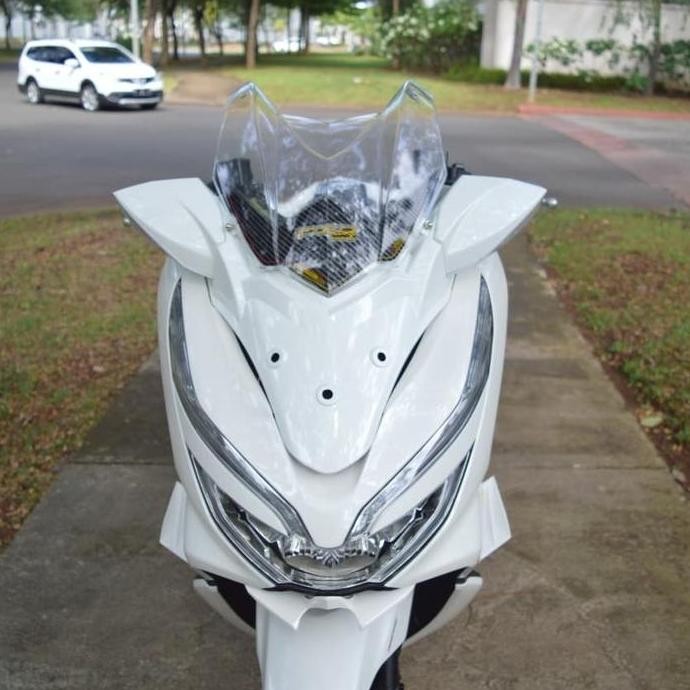 TAMENG SPION LIPAT WINDSIL CARBON PCX LOKAL 2018 PLASTIC ABS VND murah