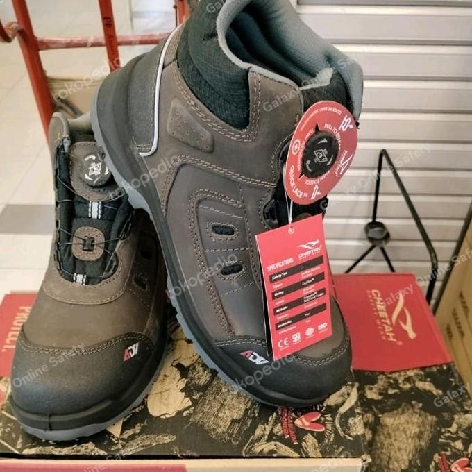 new  SEPATU SAFETY CHEETAH JUBATUS RUST ADV ORIGINAL 100% CHEETAH PRODUK