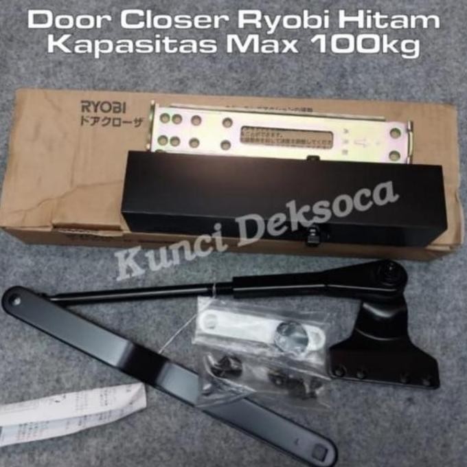 Door Closer Ryobi Hitam / Dcl Ryobi kapasitas max 100kg Black series murah