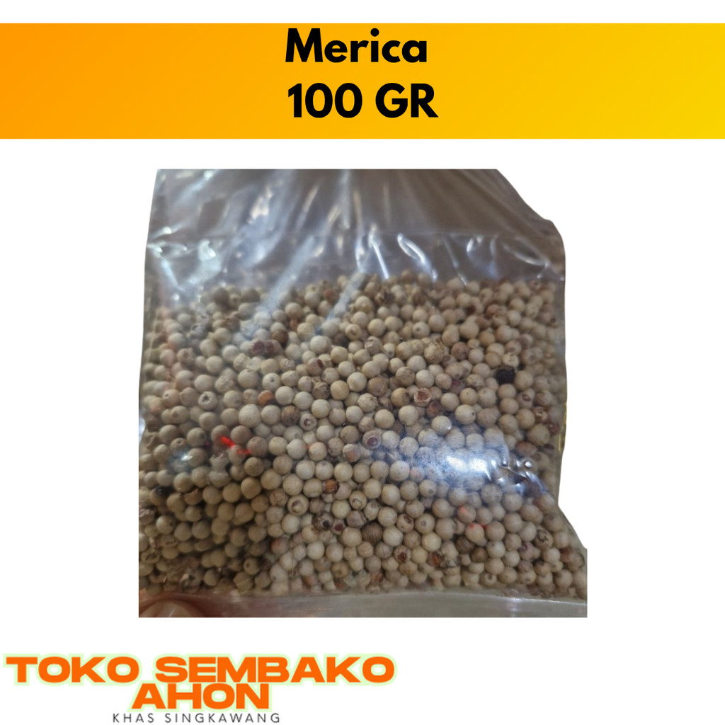 

Lada biji | Lada Butir 100 gr | Merica Biji | Merica Butir 100 Gram / Lada Putih Utuh / Merica Putih Biji Asli / Lada Kering 100g