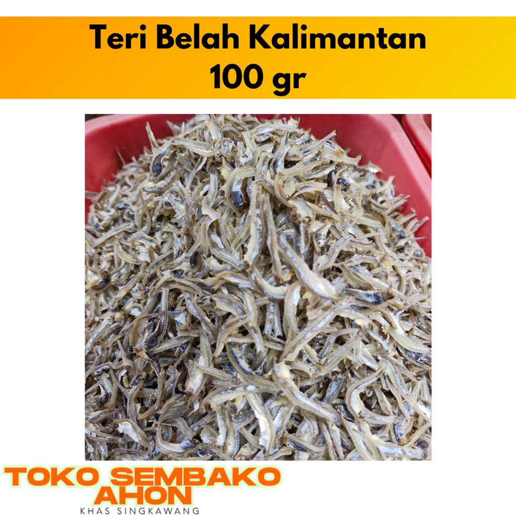 

Teri Belah / Ikan Asin Teri Belah 100 gr / Teri Kalimantan / Teri Garing Asin / Ikan Teri Kering Tanpa Kepala / Teri Potong Khas