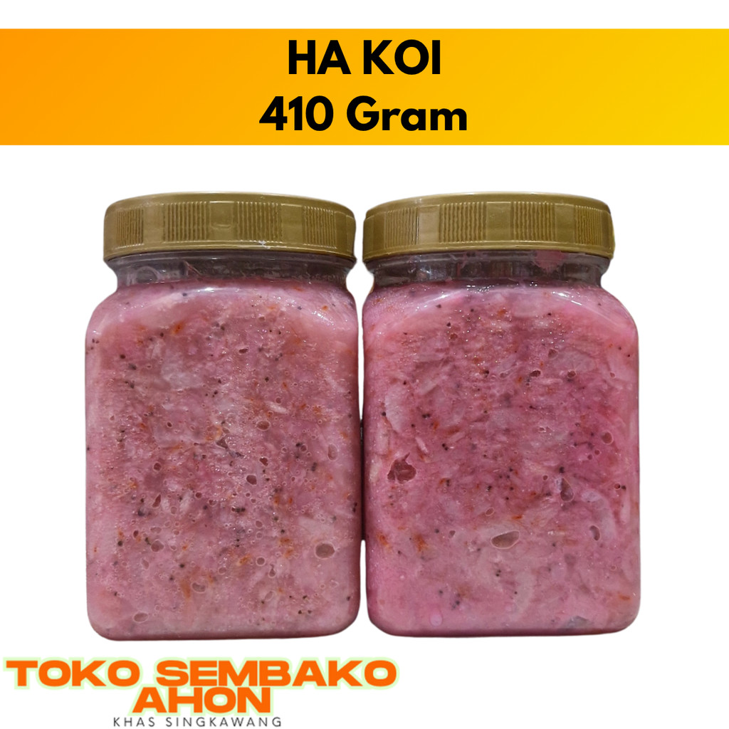 

HA KOI / HAKOI / HEKOI / HE KOI / CINCALOK UDANG / CENCALOK UDANG 410 Gram | Udang Fermentasi Kalimantan NON HALAL