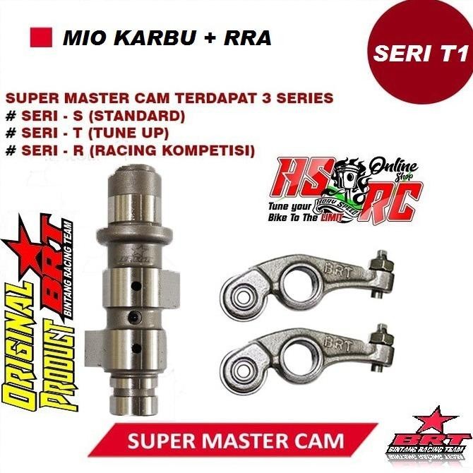 Noken As Kem MIO Sporty Racing BRT Master Cam Racing MIO SOUL Sporty Smile Nouvo Camshaft Bore Up