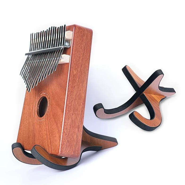 Stand Holder Kalimba Kayu Akrilik Dudukan Kalimba Universal Stand Penyangga Kalimba