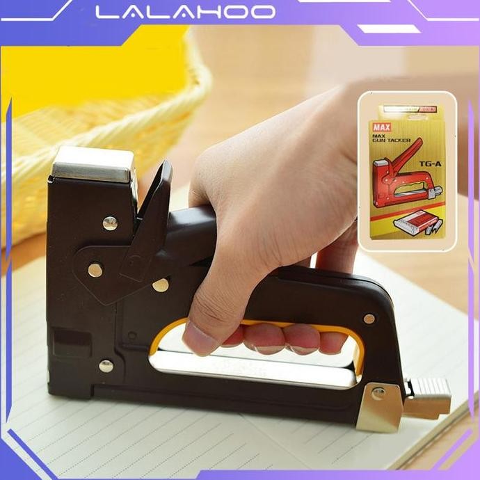 

Promo Stapler Tembak Gun Tacker TG-A Max Original alat Stapler tembak COD