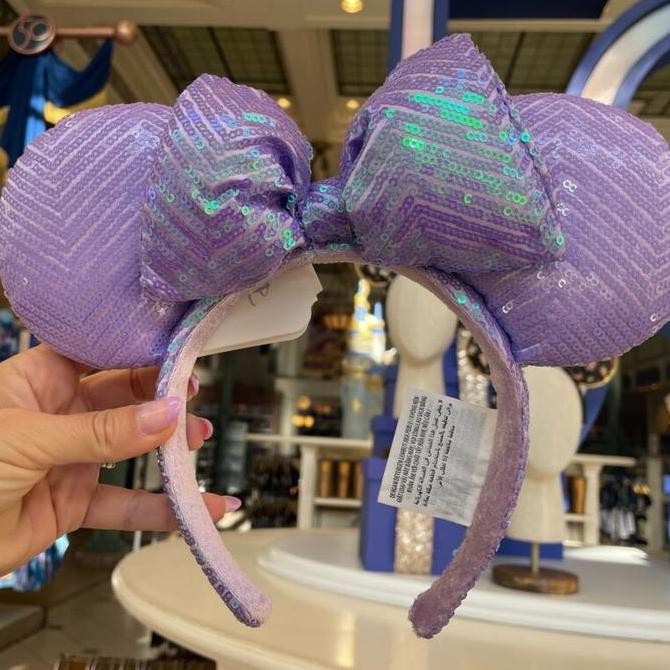 Bando Headband Minnie Mouse Purple Original Disney.