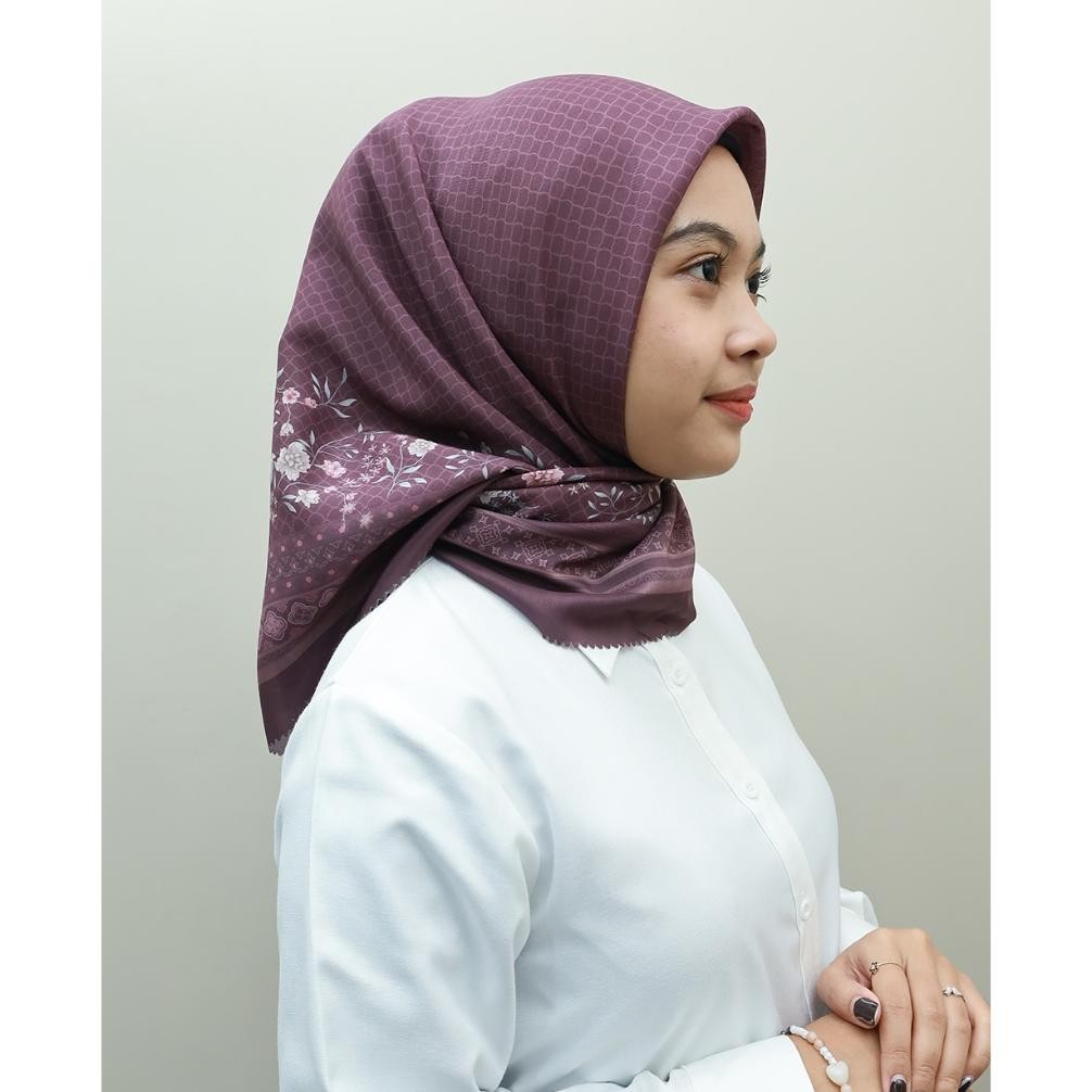 New VOAL - Hijab Motif Laser Cut by HIjab Mamah icis ,,