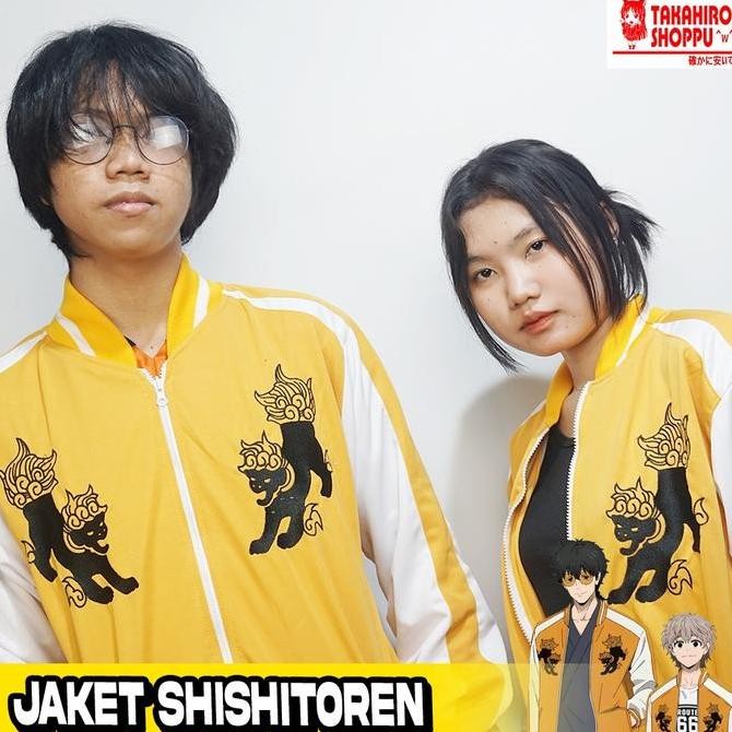 Jaket Cosplay Anime WIND BREAKER Shishitoren Jacket Choji Tomiyama Jo Togame / Jakcet windbreaker