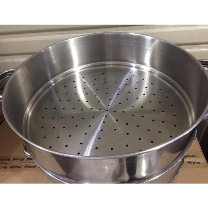 PANCI KUKUSAN DANGDANG STEAMER KUKUS STAINLESS SERBAGUNA BESAR HM