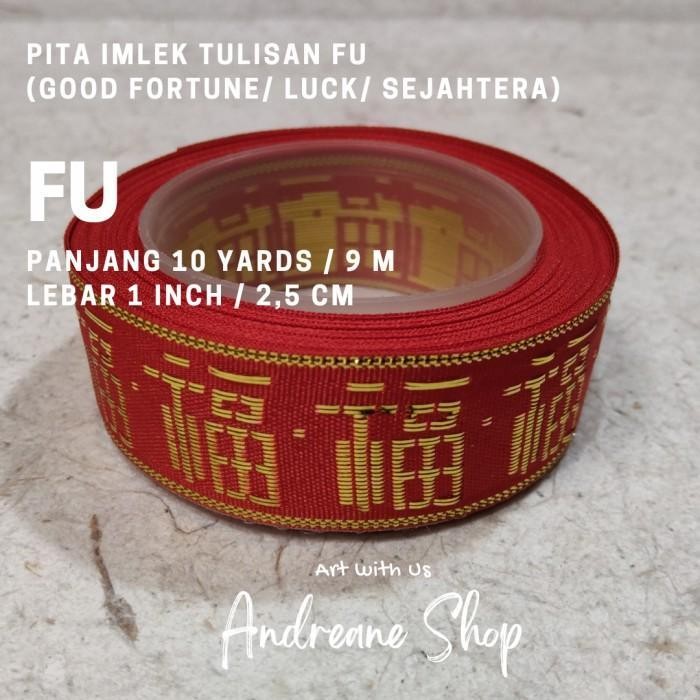 

Pita Hias Dekorasi Imlek Sincia Gongxi Fa Cai Perlengkapan Pesta Craft