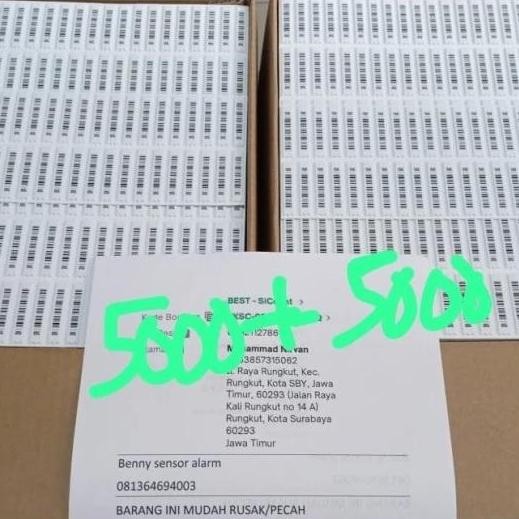 

Promo Label AM58KHZ utk Proteksi Produk model standard COD