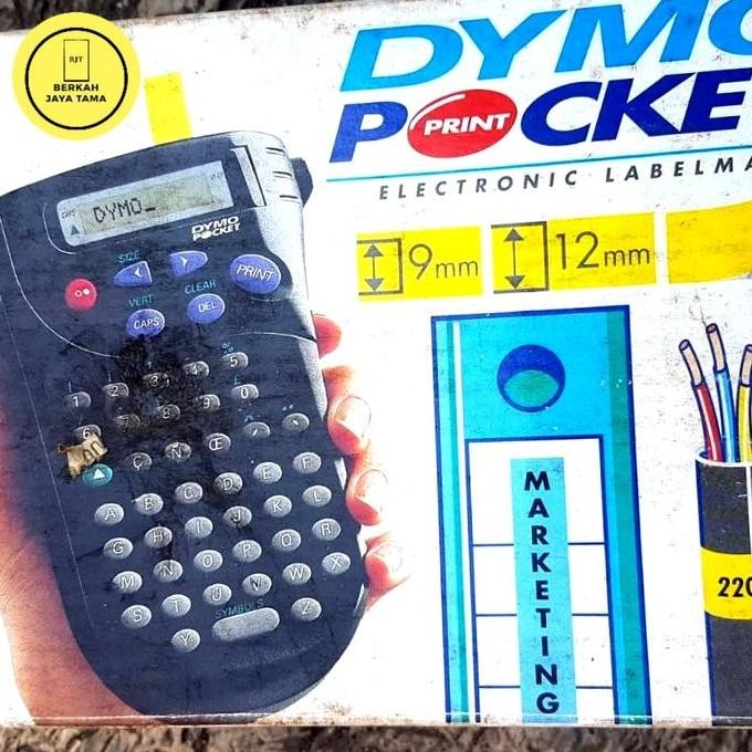 

Promo mesin dymo pocket print label D1 kode no 05238 orijinal COD