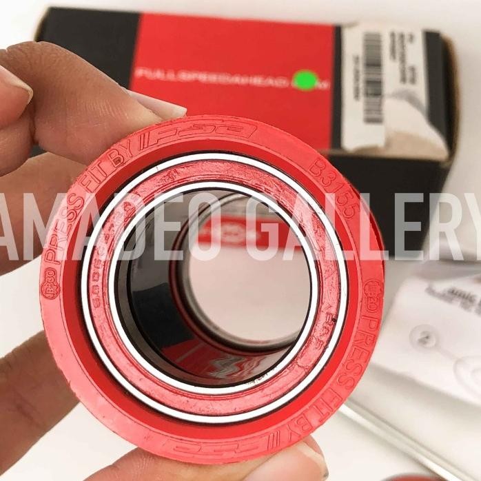 Part Sepeda Bb Fsa Pf30 Bottom Bracket Pf 30 Ceramic 8200 Red Cup 46Mm 30Mm Ori