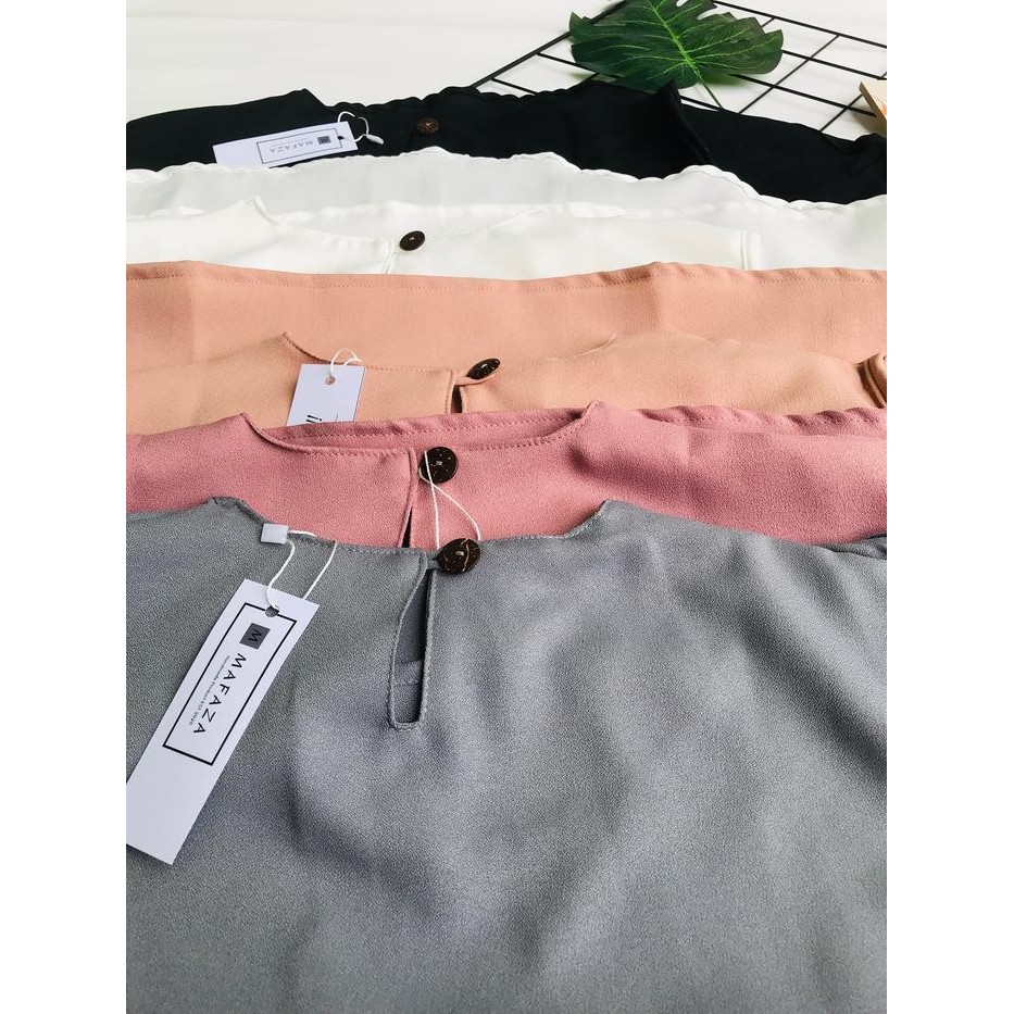 DWF Inner Dalaman Blazer Outer LD 130cm 140cm - Atasan Wanita Blouse Bumil Jumbo - Inner Oversize Hi