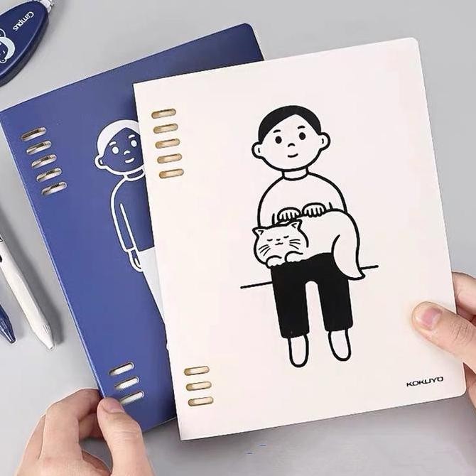 

TERMURAH - Binder Kokuyo LIMITED EDITION Good Time 8 Lubang