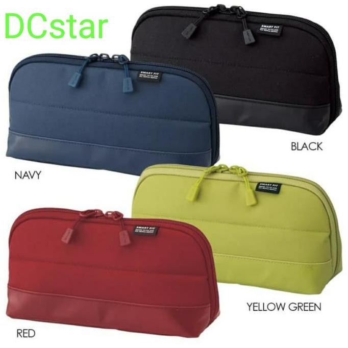 

TERMURAH - A-7688 LIHIT LAB SMART FIT ACTACT Wide Open Pen Case Pouch Organizer
