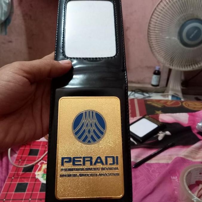 

BEBAS ONGKIR - Name tag id card Saku PERADI Terbaru