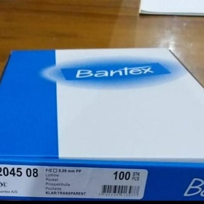 

PP Pocket F4 Bantex 2045 (1 Pak / 100 Lembar)