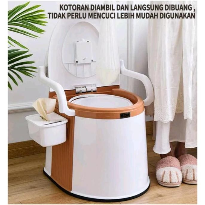 NEW Kloset Kursi Pispot Lansia / kursi Pispot Ibu Hamil Pispot/Kursi Toilet/toilet portable/wc duduk