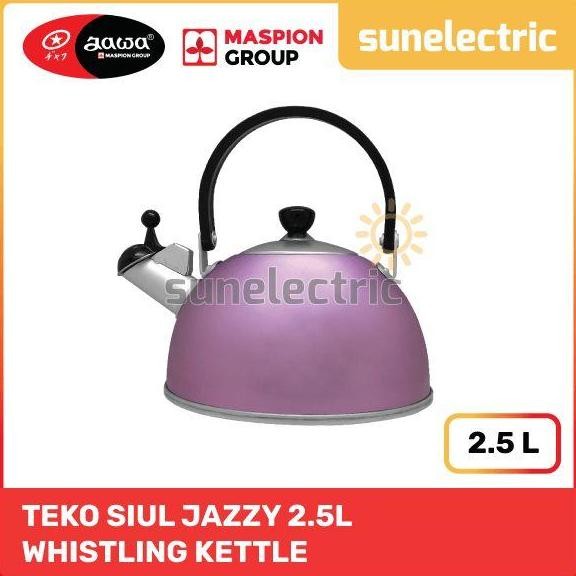 Sale Maspion Teko Siul 2,5 Liter Jazzy/Teko Masak Bunyi Siul - Multi Colour