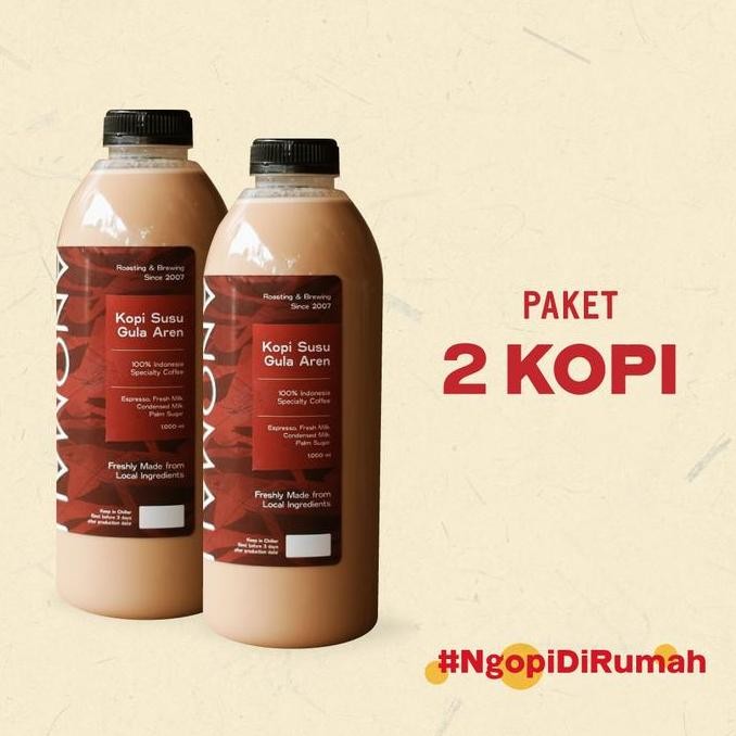 

Anomali Coffee PAKET Minuman Botol 2 KOPI LC