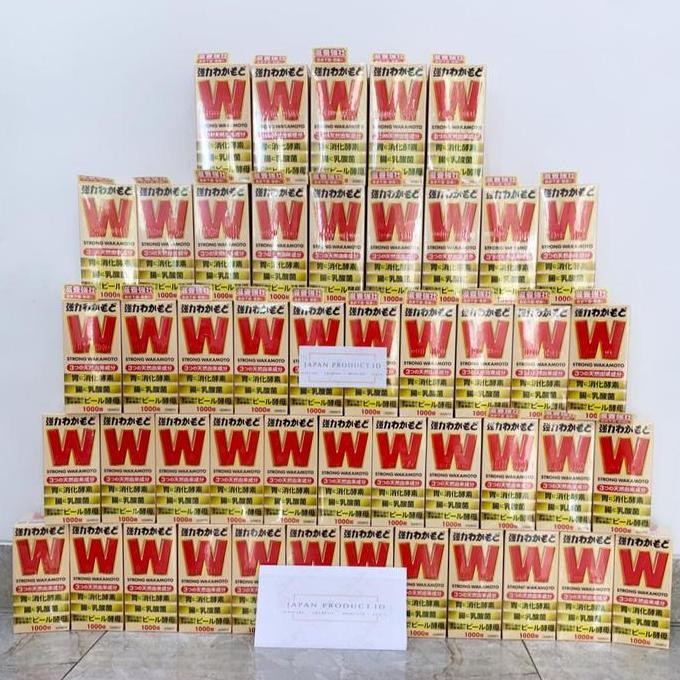 Strong Wakamoto (obat maag/lambung jepang) 1000 tablet
