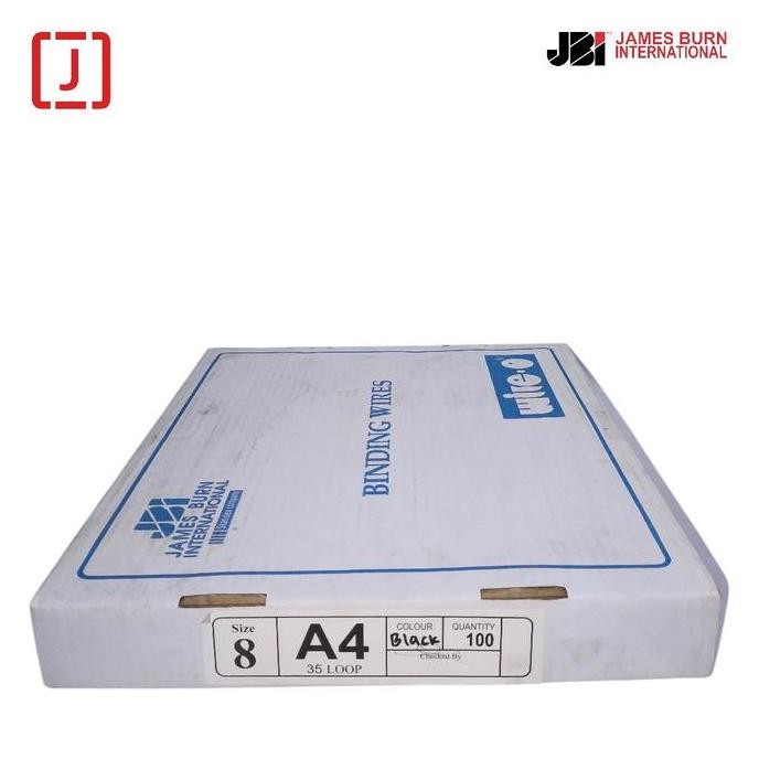 

Promo Spiral Kawat A4 3:1 No. 8 (1/2") JBI - Hitam (Box Isi 100 Batang) COD