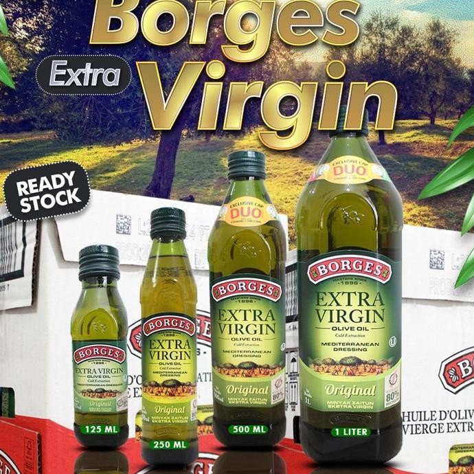 

Minyak Zaitun Borges O Oil Extra Virgin 1L Ml 250Ml 125L Borges Botol Kaca Extra Virgin O Oil Cold Extraction