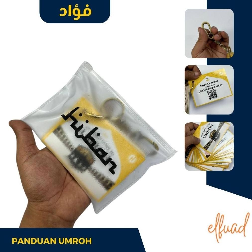 

Buku Pegangan Tangan Doa Mini Perlengkapan Haji dan Umroh Elfuad Store DiM
