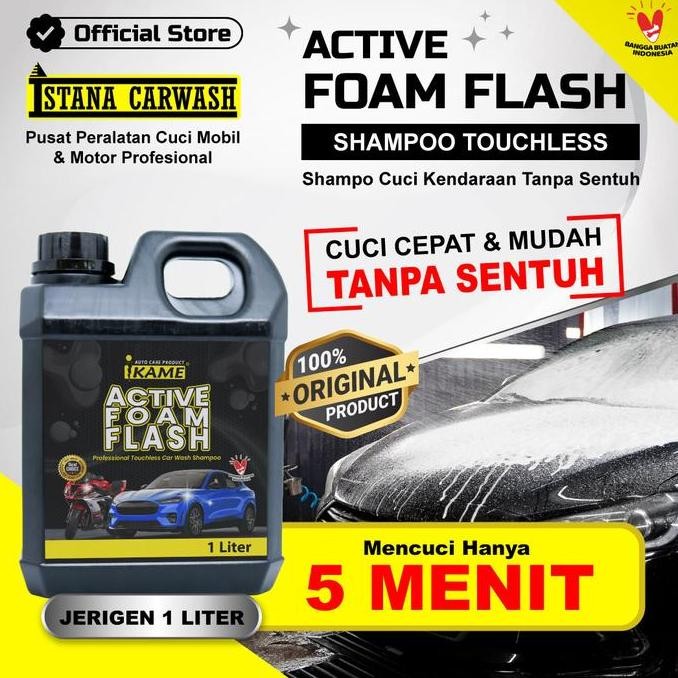 Shampoo  Touchless Cuci Mobil Motor, Shampoo Cuci Tanpa Sentuh 1 Liter