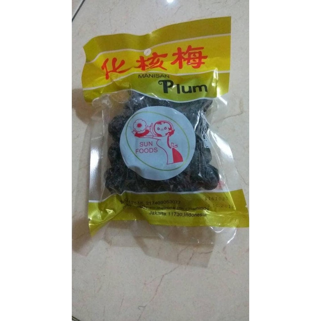 

Manisan Plum (Kiamboi Tanpa Biji)