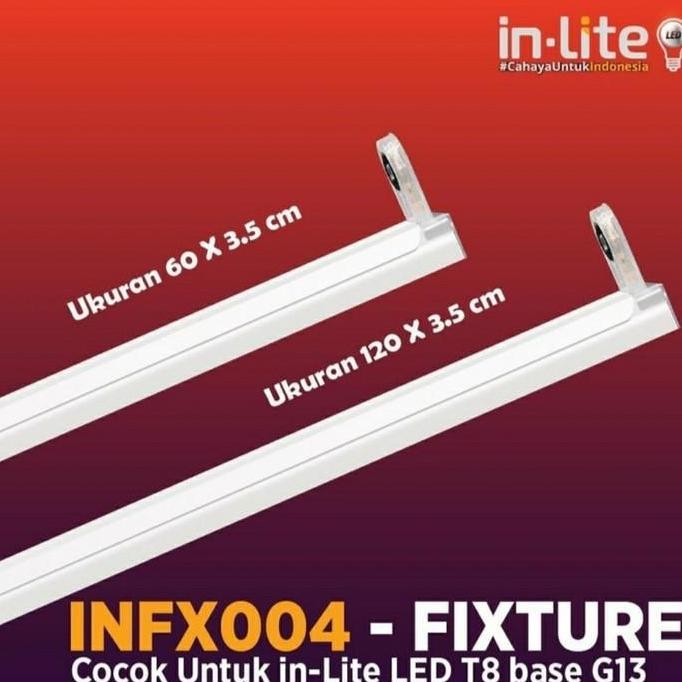 In Lite Led Kap Lampu Tl Led Inlite Kap Tl T8 Led 60Cm Infx004