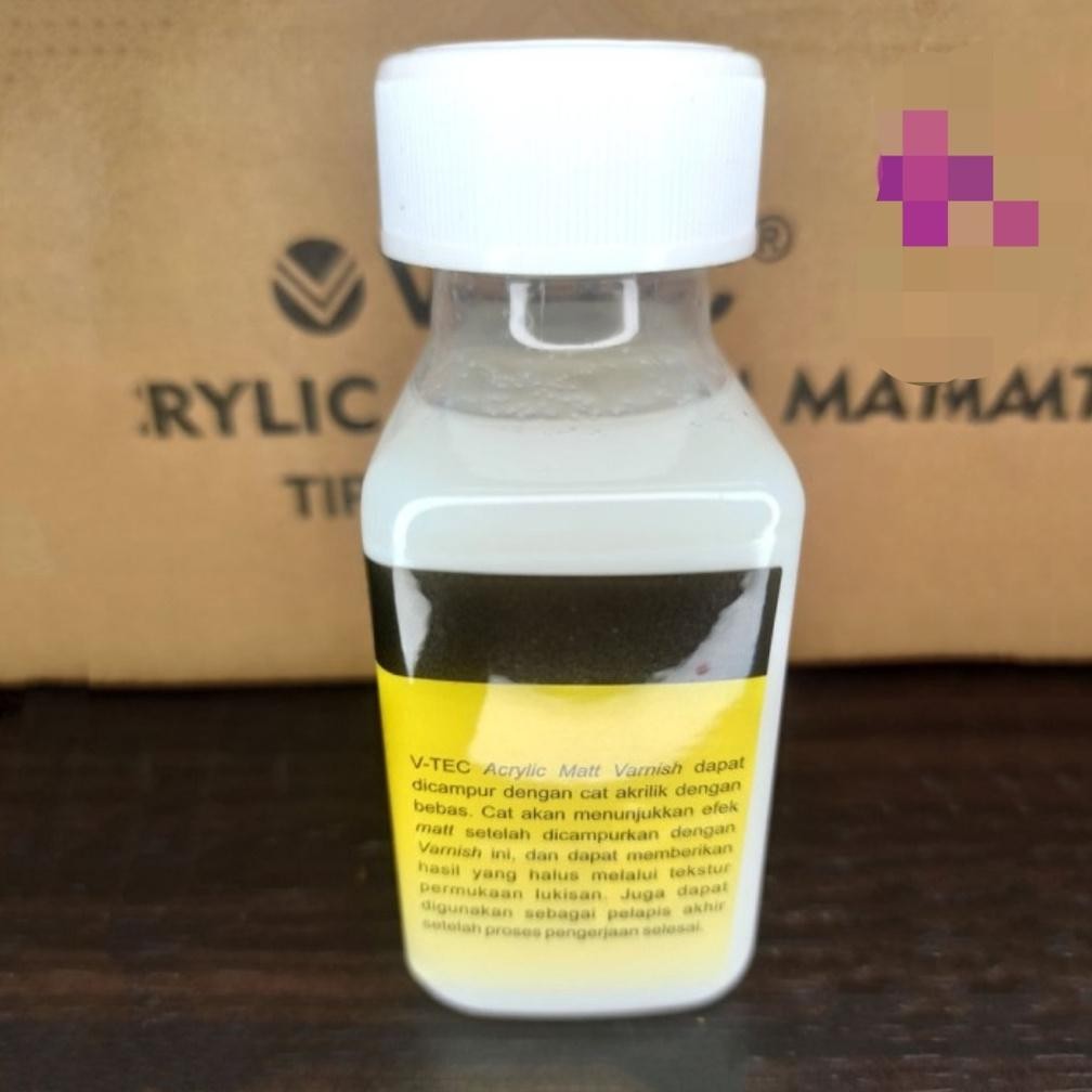 

vtec acrylis medium matt varnish a 1081 100 ml campuran cat acrilic DiM