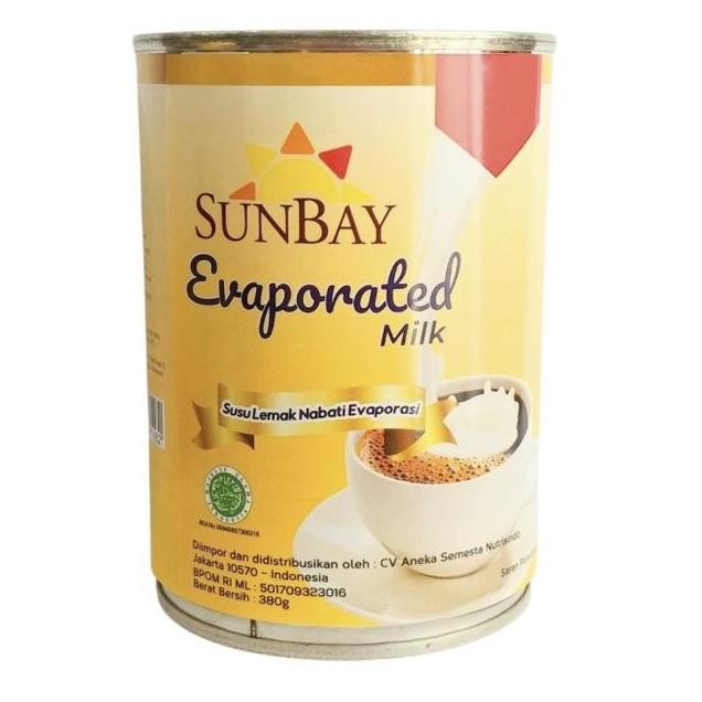 

Sunbay Evaporated Milk 380 Gr/ Susu Evaporasi Sunbay 380 Gram/ Susu Putih Sunbay