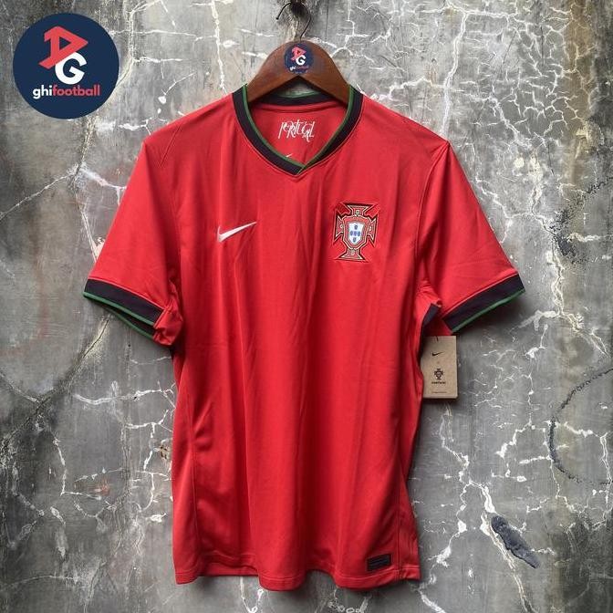 TERBARU - Jersey Original Portugal Home EURO 2024