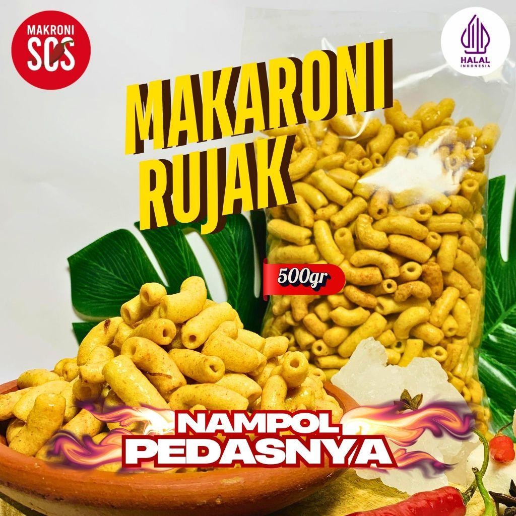 

Makaroni Sos - 500Gr Makaroni Rujak Pedas Manis Gurih Termurah Berkualitas